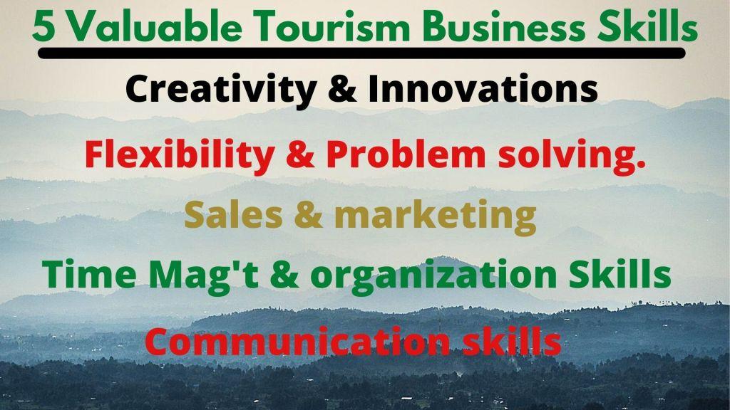 Learn Valuable Tourism Business Skills