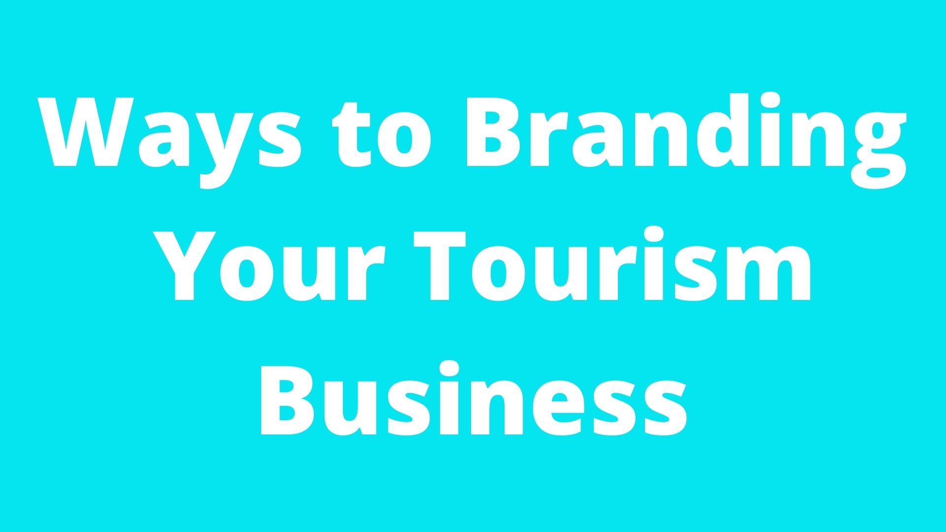 define tourism brand